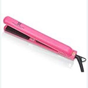 Pink Ceramic Hair Straightener Flat Iron - Unbranded